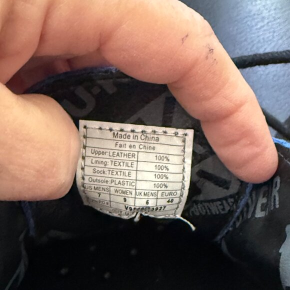 Blue T.U.K. Creepers size 7M/9W - Picture 4 of 6